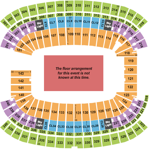 Gillette Stadium Bruno Mars Seating Chart